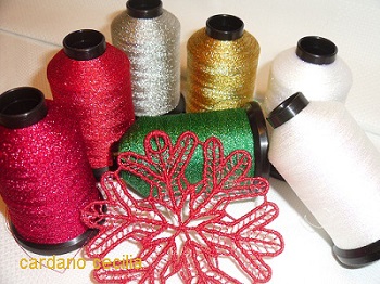 Ricamo Brillantina Colorato