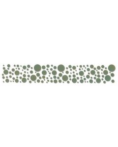 Fustella Sizzix Sizzlits Decorative Strip "Cerchi, bolle" - 659574