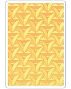 Fustella Sizzix Embossing Folder 3D "Geometrie a forma di prisma" - 661951