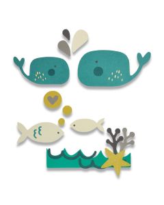 Fustella Sizzix Thinlits "In fondo al mare" - 662099