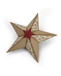 Fustella Sizzix Bigz "Stella di Natale 3D" - 662285