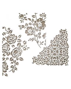 Fustella Sizzix Thinlits "Mixed media #5" - 662688