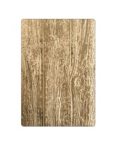 Fustella Sizzix Embossing Folder 3D "Legno" - 662718