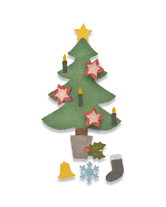 Fustella Sizzix Bigz Plus "Albero di Natale #2" - 662969