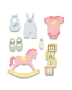 Fustella Sizzix Thinlits "Bebé #2" - 663365