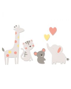 Fustella Sizzix Bigz "Amici dello zoo" - 663863