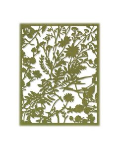Fustella Sizzix Thinlits "Stencil, organico" - 664153