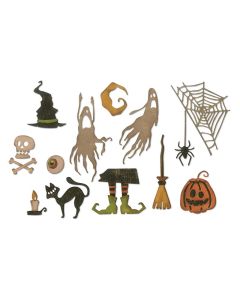 Fustella Sizzix Thinlits "Cose spaventose" - 664209