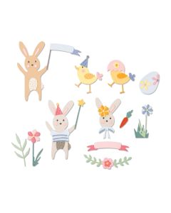 Fustella Sizzix Thinlits "Festeggiamenti di Pasqua" - 664357