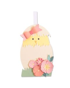 Fustella Sizzix Thinlits "Uovo schiuso" - 664362