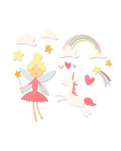 Fustella Sizzix Thinlits "Fantasia" - 664376