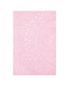 Fustella Sizzix Embossing Textured Impression 3D "Mezzo mandala" - 665597