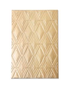 Fustella Sizzix Embossing Folder 3D Multi-Livello "Motivi di rombi" - 665740