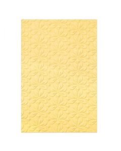 Fustella Sizzix Embossing Textured Impression 3D "Potere floreale" - 665747