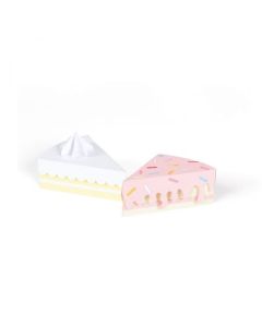 Fustella Sizzix Thinlits "Scatola, fetta di torta" - 665883