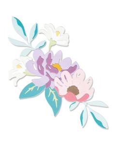 Fustella Sizzix Thinlits "Fiori estivi sovrapposti" - 665891