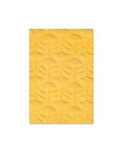 Fustella Sizzix Embossing Textured Impression 3D "Fiori stravaganti" - 666040