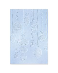 Fustella Sizzix Embossing Textured Impression 3D "Ornamenti scintillanti" - 666307
