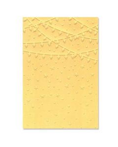 Fustella Sizzix Embossing Folder 3D Multi-Livello "Stelle e luci" - 666471