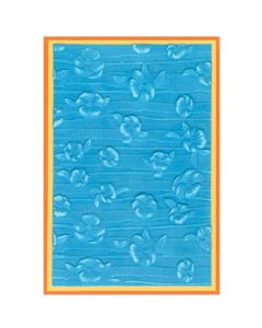 Fustella Sizzix Embossing Textured Impression 3D "Sereno sofisticato" - 666778