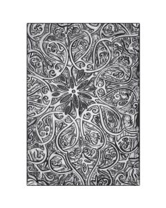 Fustella Sizzix Embossing A5 Texture Fades 3D "Intagliato grande" - 666960