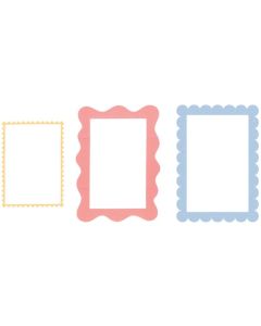 Fustella Sizzix Thinlits "Bordi creativi" - 666969