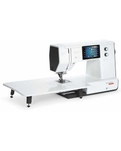 Macchina per cucire elettronica Bernette B77 con doppio trasporto con Piano prolunga + Piedino Speedy "4x4" e Piedino Tagliacuci