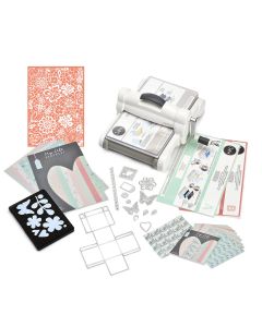 Sizzix Big Shot Plus formato A4 con Starter kit 661546 + fustella embossing A4