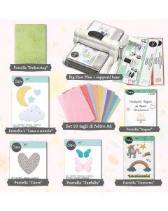 Sizzix Big Shot Plus formato A4 con Starter kit "Fantasia"