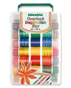 Box 48 filati per tagliacuci - Overlock Inspiration Madeira