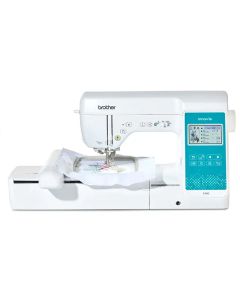 Macchina per cucire e ricamare Brother Innov-is F580 + Piedino Speedy "4x4" e Piedino tagliacuci