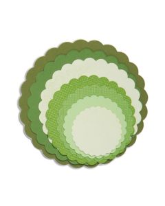 Fustella Sizzix Framelits "Cerchi conchiglia" - 657552