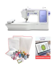 Macchina per cucire e ricamare Husqvarna Viking Designer Quartz 29 + KIT RICAMO e SOFTWARE CREATIVATE EXTRA