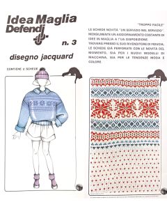 Scheda Idea Maglia per maglieria n.3