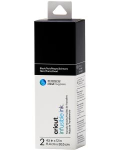 Infusible Ink Cricut fogli trasferibili 11,5 x 30,5 cm (2 pezzi) - Nero