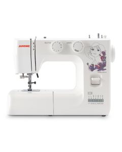 Macchina da cucire meccanica Janome IT 1028 Glamour + Piedino Speedy "4x4" e Piedino Tagliacuci