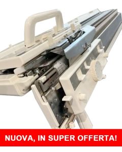 Macchina per maglieria Brother KH 868 completa con seconda frontura - NUOVA CON 10 ANNI DI GARANZIA