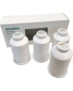 Set 4 filati per tagliacuci Overlock starter kit - Madeira