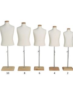 Manichino sartoriale bambino taglia fissa