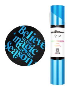 Vinile termoadesivo Metallico Perlato Teckwrap - Azzurro acceso