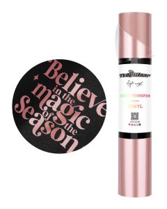 Vinile termoadesivo Metallico Perlato Teckwrap - Oro rosa