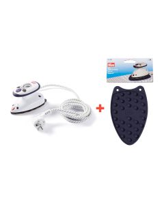 Mini ferro da stiro a vapore Prym + Tappetino poggiaferro