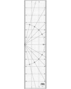 OLFA Righello Patchwork 15 x 60 cm - Antiscivolo e satinato