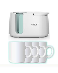 Pressa a caldo per stampa su tazze Cricut Mug Press + 4 tazze