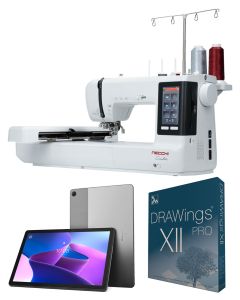 Macchina per cucire e ricamare Necchi Creator C2000 + Software Pro e TABLET LENOVO TAB 10,1" 128GB