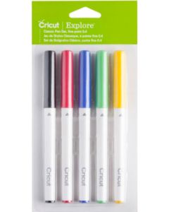 Set 5 pennarelli a punta fine Cricut - Colori classici
