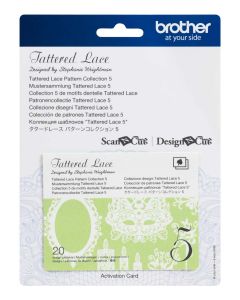 Collezione disegni Tattered Lace 5 Brother Scanncut "DIsegni tipici"