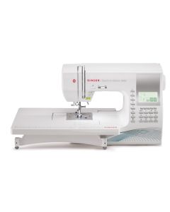 Macchina per cucire elettronica Singer Quantum Stylist 9960 + Piano prolunga