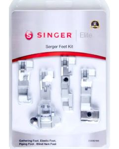 Kit 4 piedini "Serger" per tagliacuci Singer Elite SE017