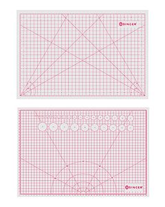 Tappeto tavola taglio autorigenerante Premium 33 x 48 cm - Singer